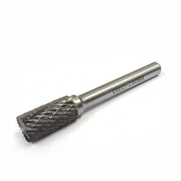 TC BURR CYL SH FLAT NOSE 10 X 20