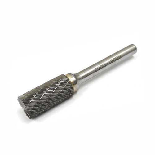 TC BURR CYL SH FLAT NOSE 12 X 25