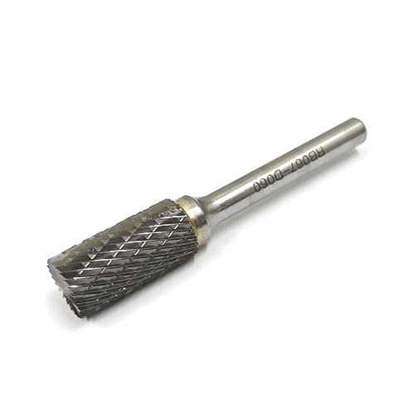 TC BURR CYL SH FLAT NOSE 12 X 25