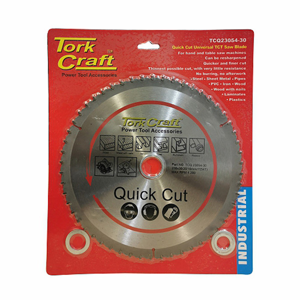 TORK CRAFT TCT BLADE UNI 230X54T