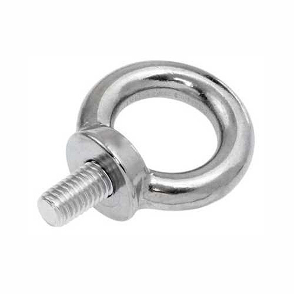 EYE BOLT S/STL GR316 M8 SHORT THREAD