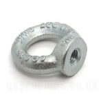 EYE NUTS COM STEEL M8 E/G