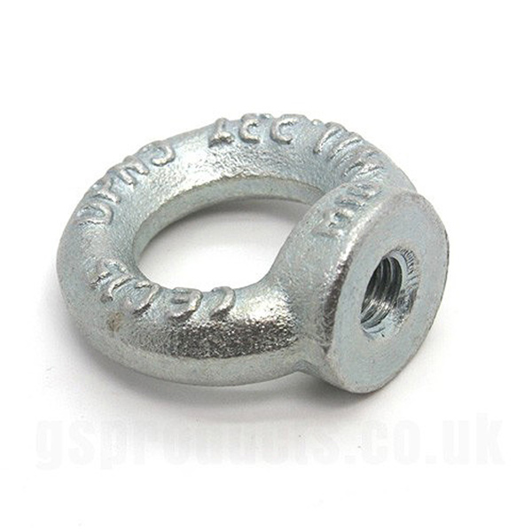 EYE NUTS COM STEEL M16 E/G