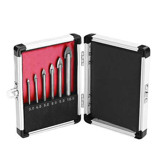 GLASS & TILE BIT SET 6PCE