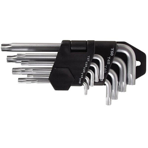TORX KEY SET 9PC T10-T50