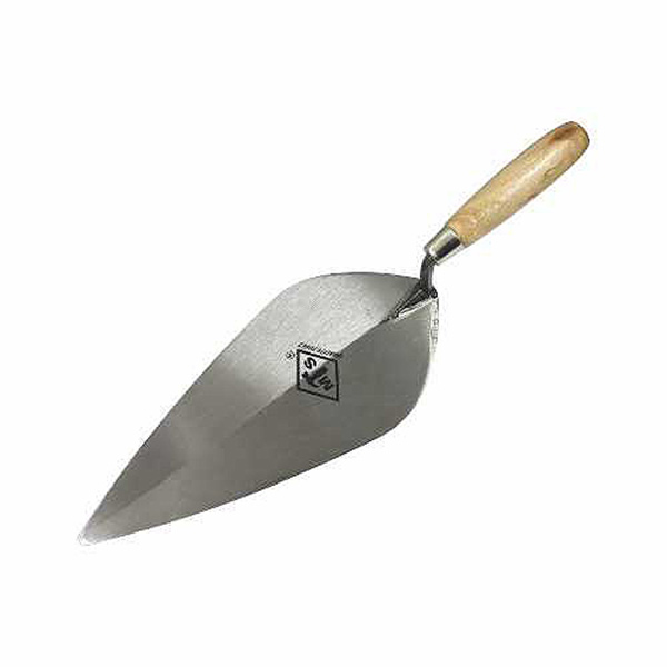 TROWEL BRICK 300MM WOOD HANDLE
