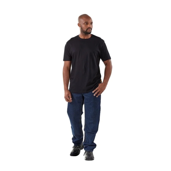 T-SHIRT ROUND NECK BLACK SML