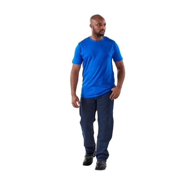 T-SHIRT ROUND NECK ROYAL BLUE 2XL