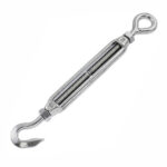 TURNBUCKLE E/G 08MM HOOK/EYE