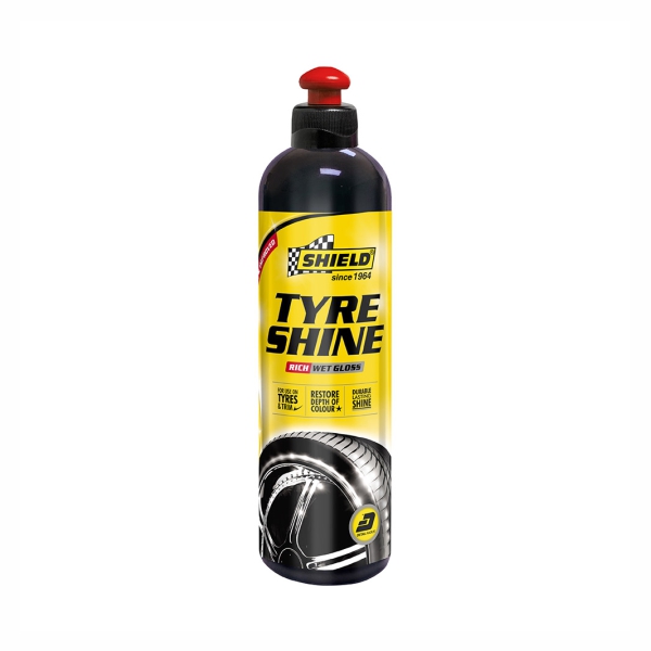 TYRE SHINE 500ML SHIELD