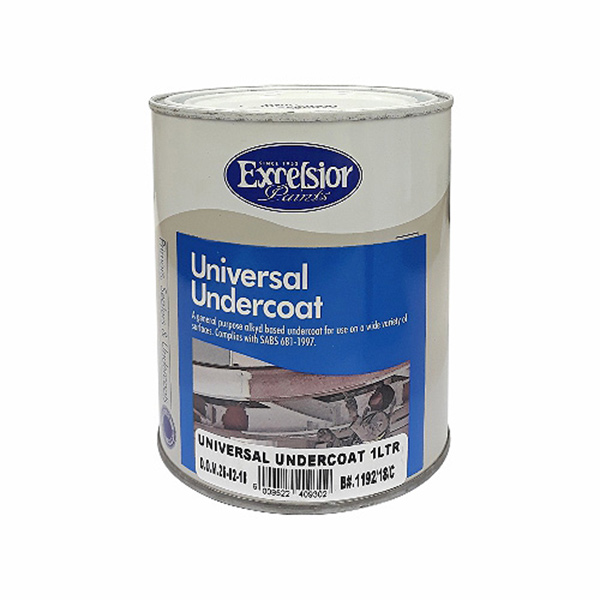 UNDERCOAT UNI WH 1LT EXCELSIOR