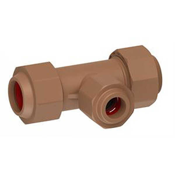 UNITWIST RED TEE 22X22X15MM