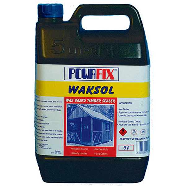 WAKSOL TIMBER SEAL 5LT POWAFIX