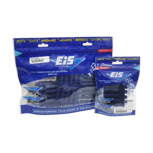 WALL PLUG PLASTIC NO8 25PC (BLUE)