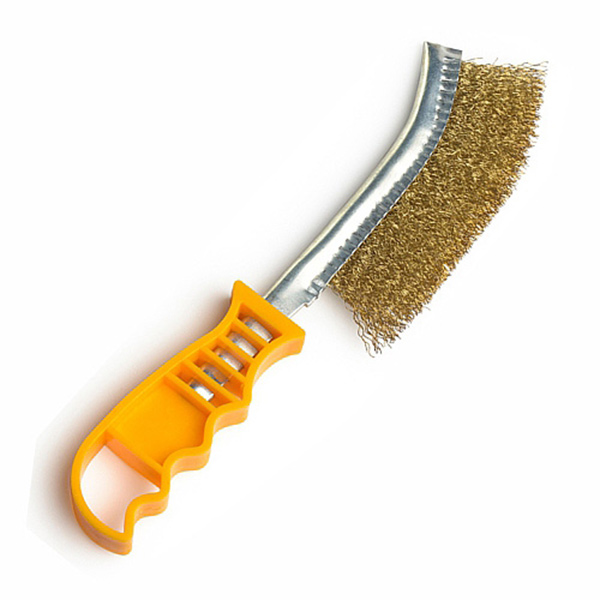 WIRE BRUSH BRASS 250MM TOLSEN