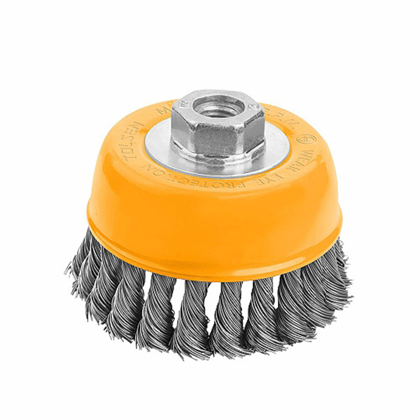 W/CUP BRUSH KNOTTED 75X14 TOLSEN