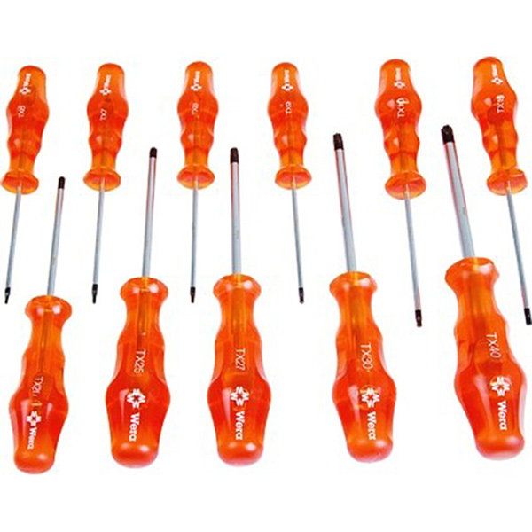 WERA TORX SET TX6-TX40 11PC
