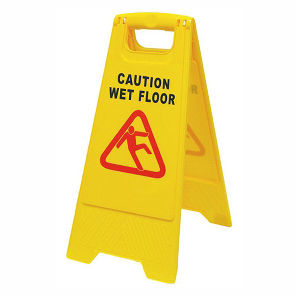 SIGN YELLOW WET FLOOR