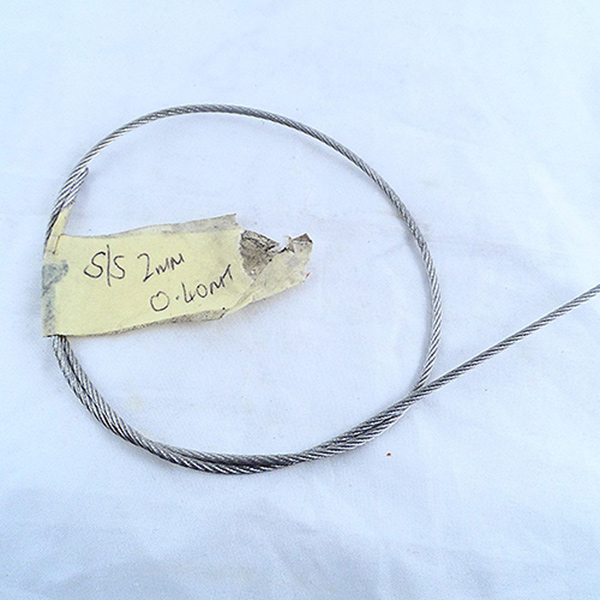 WIRE ROPE CABLE 2MM [P/MT] GALV