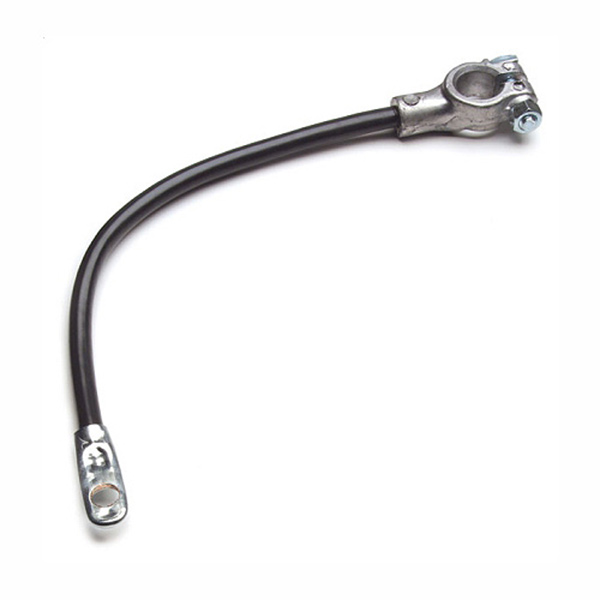 BATT CABLE BLK 300MM C/W TERM