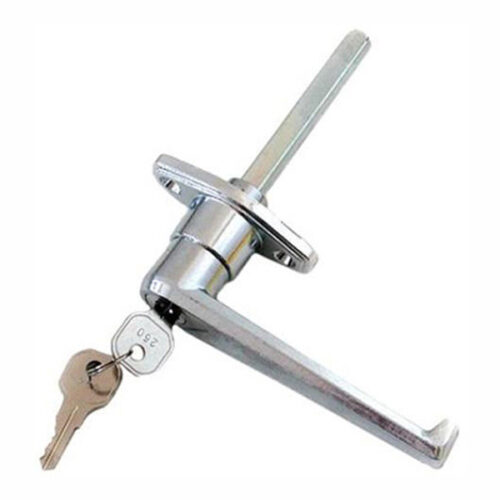 L TYPE HANDLE LOCK CHROME