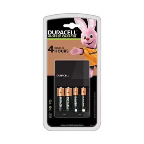 BATTERY CHARGER + 2XAA+AAA DURACELL