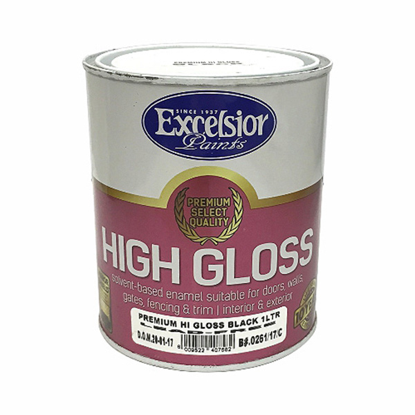 ALL PURP H/G ENA BLK 1L EXCELSIOR