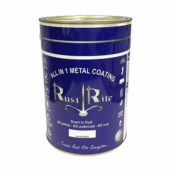 RUSTRITE HAMMERED WHITE EN 5L