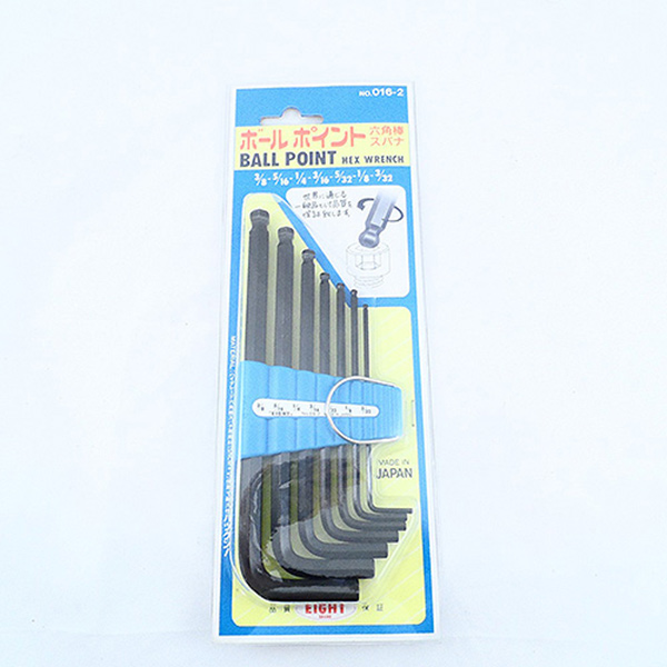 EIGHT A/KEY SET 3/32-3/8 B/POINT