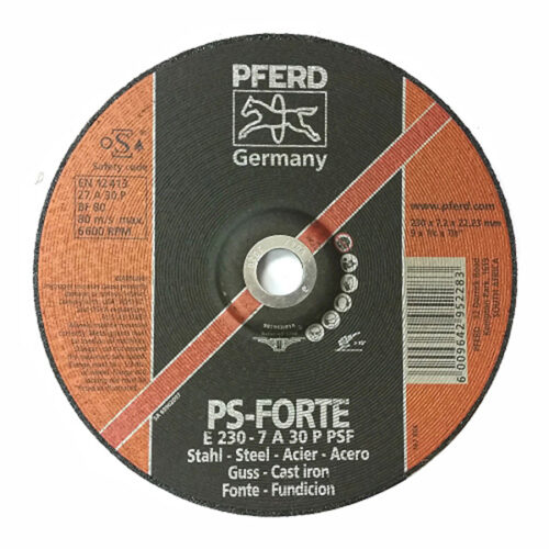 GR DISC STEEL 230-7 PSF PFERD