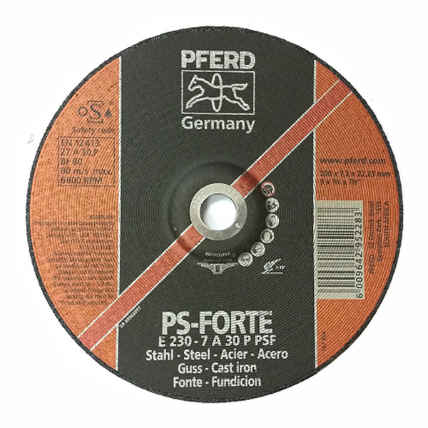 GR DISC STEEL 230-7 PSF PFERD