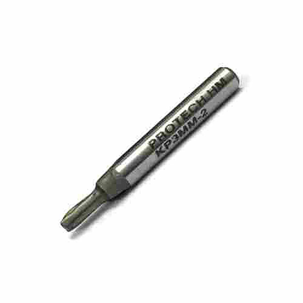 PRO-TECH STR BIT 3MM X 1/2 2FL