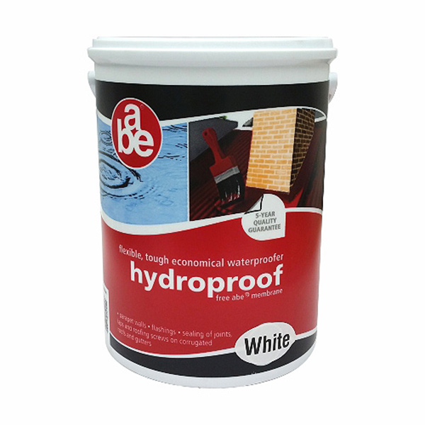 HYDROPROOF WHITE 5LT + MEM ABE