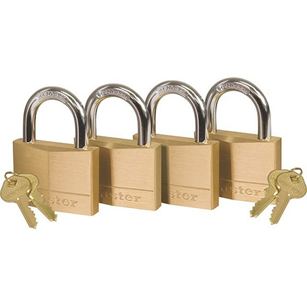 P/LOCK MASTER 50mm KEY ALIKE 4pc