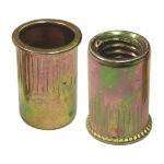 M8 RIVET NUTS THIN SHEET RIBBED
