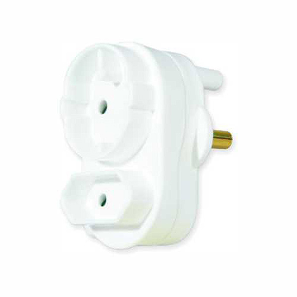 PLUG AD 5 TO 16 1xRND 1xREC SLOT