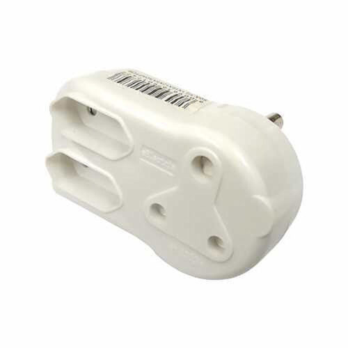 M/PLUG 1X16A 2XSLOT