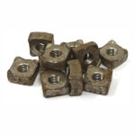 WELD NUT BLACK M6 10PC