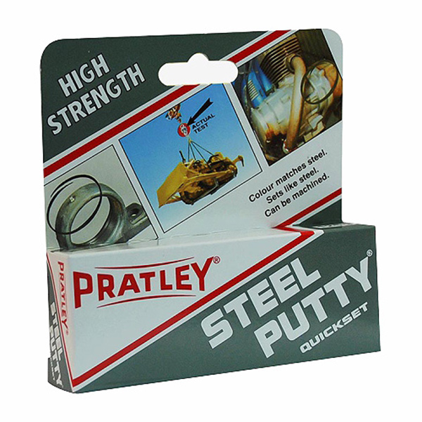 PUTTY STEEL GREY 100G PRATLEY