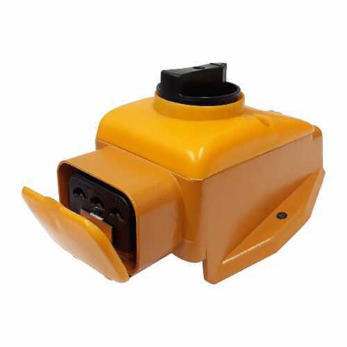 SOCKET 25 AMP 3 PH 380V 4 PIN NOVA