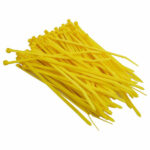 EIS CABLE TIE 150X3.5 100PC YEL