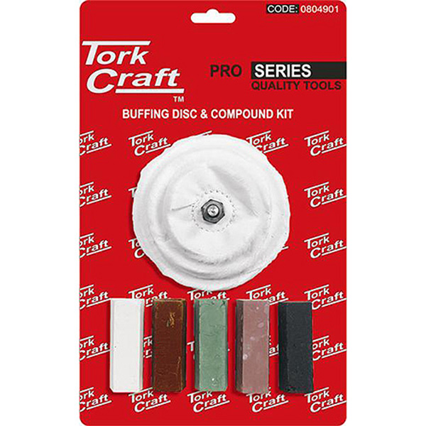 TORK CRAFT POLISHING AND COMPOUND KIT