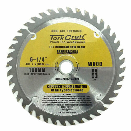 TORK CRAFT CONTR.BLADE 160X40T