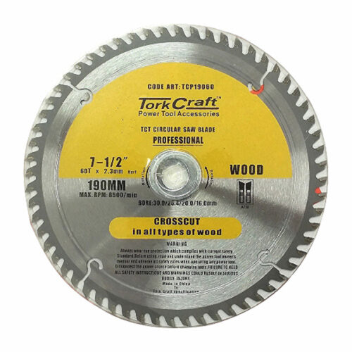 TORK CRAFT CONTR.BLADE 190X60T