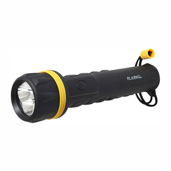 TORCH 3LED RUBBER 2D FLASH