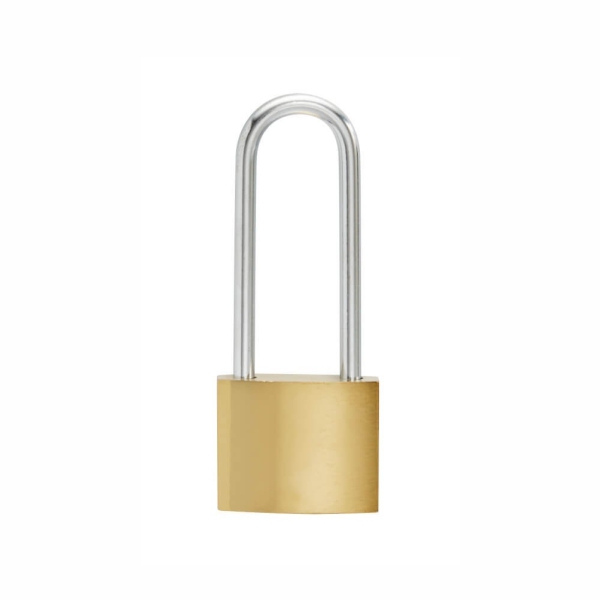 PADLOCK TRI-BRASS NO263 L/S 32MM