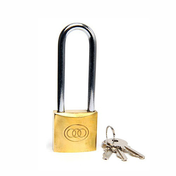 PADLOCK TRI-BRASS 38MM L/SHACK