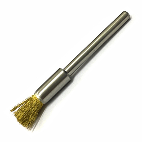 WIRE BRUSH BRASS PORT 5MM MINI