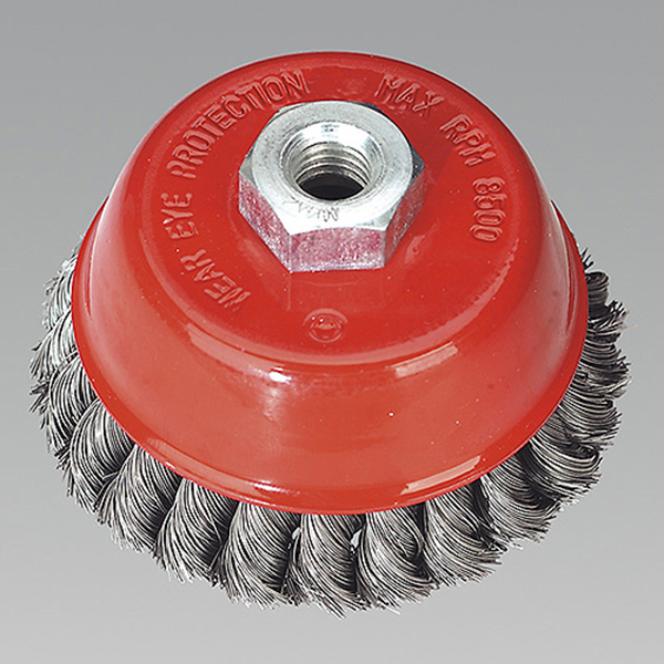 W/CUP BR KNOT 150X14 RUWAG